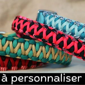 Collier personnalisé en paracorde