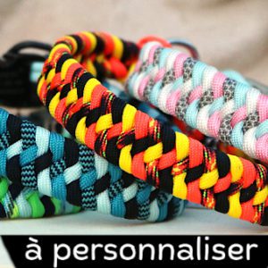 Collier personnalisé en paracorde