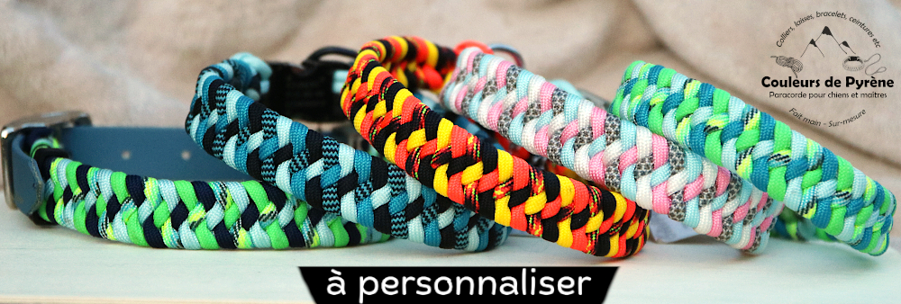 Collier personnalisé en paracorde