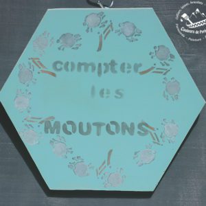 Décoration pour enfants "compter les moutons"