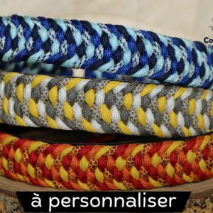Collier en paracorde personnalisé
