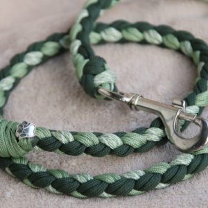 laisse en paracorde pour chien