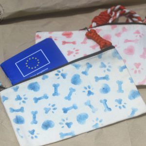 pochette pour papier chien