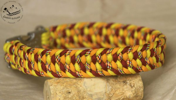 collier en parcacorde pour chien