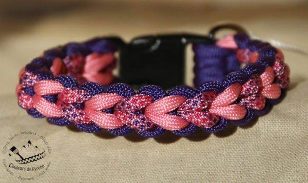 collier en paracorde pour petit chien