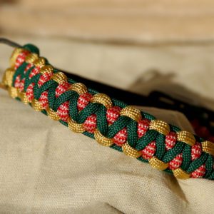 collier de noel en paracorde