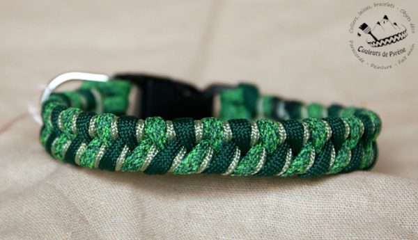 collier en paracorde pour petit chien