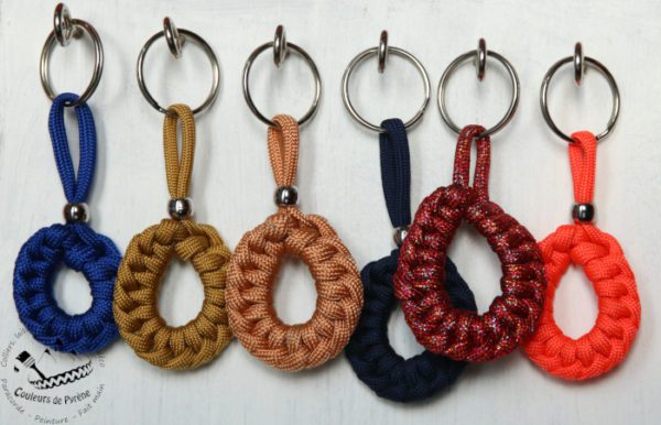 porte-clées en paracorde
