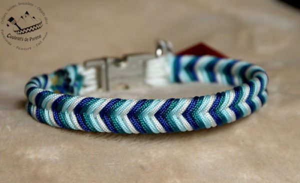 collier en paracorde pour petit chien