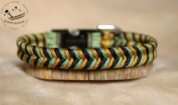 collier en paracorde pour petit chien