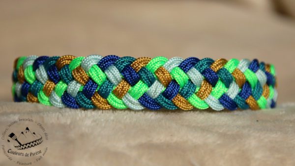 collier en paracorde pour petit chien