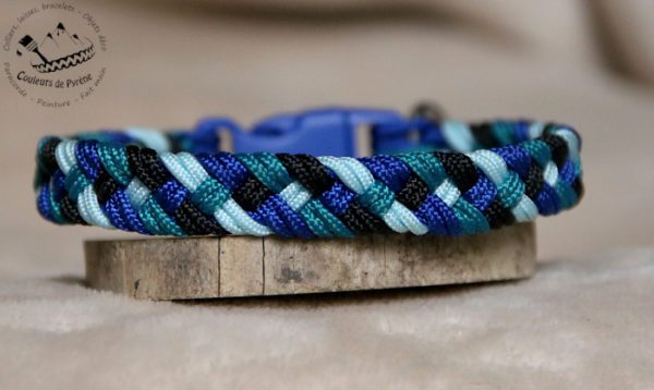 collier en paracorde pour petit chien
