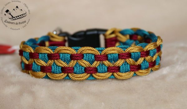 collier en paracorde pour petit chien