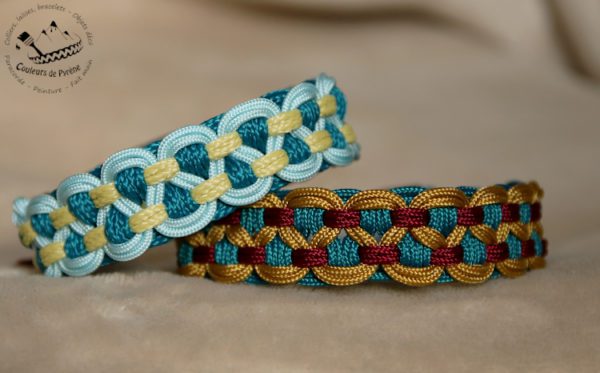 collier en paracorde pour petit chien