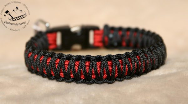 collier en paracorde pour petit chien