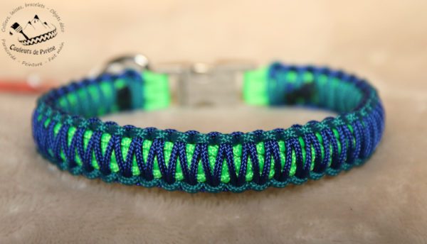 collier en paracorde pour petit chien
