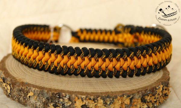 collier en paracorde pour chien