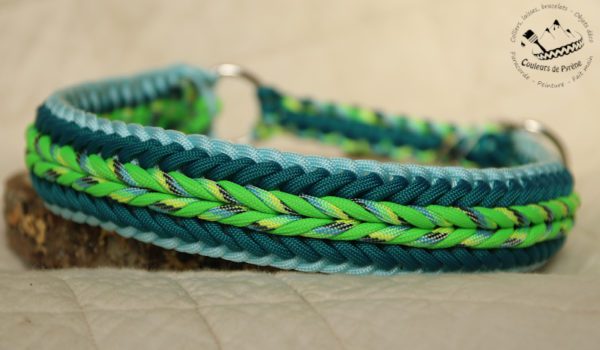 collier en paracorde pour chien