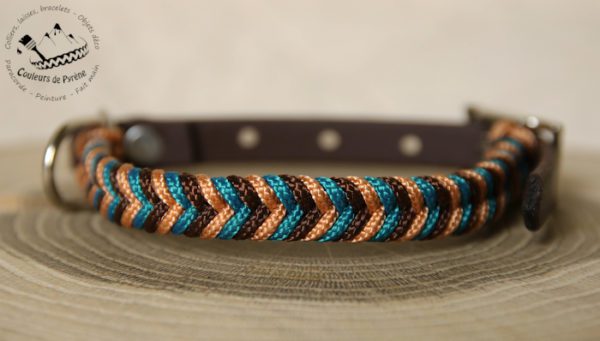 collier en paracorde réglable pour tout petit chien