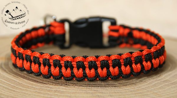 collier en paracorde pour petit chien