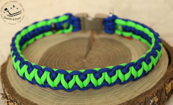 collier en paracorde pour chien