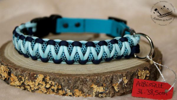 collier réglable en paracorde