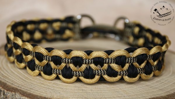 collier en paracorde pour chien