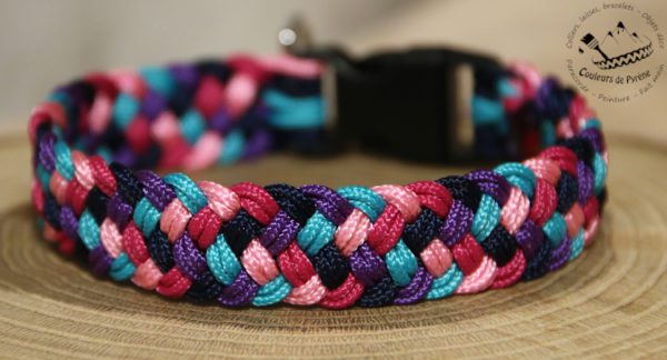 collier en paracorde pour petit chien
