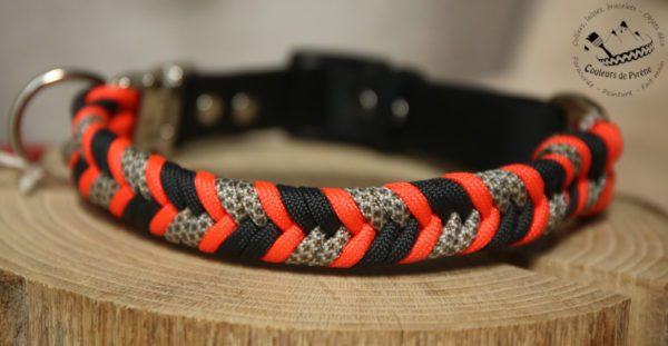 collier en paracorde et biothane