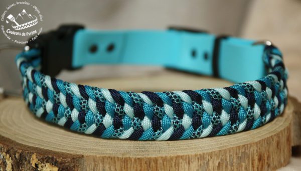 collier en paracorde et biothane
