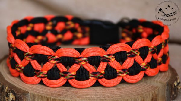 collier en paracorde pour grand chien