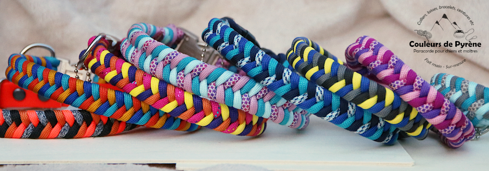 collier personnalisé en paracorde
