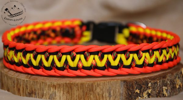 collier pour chien en paracorde