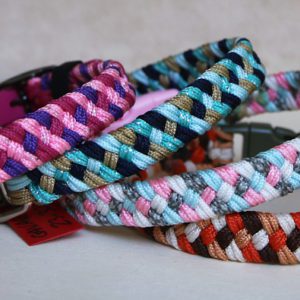 collier pour petits chiens en paracorde, à personnaliser