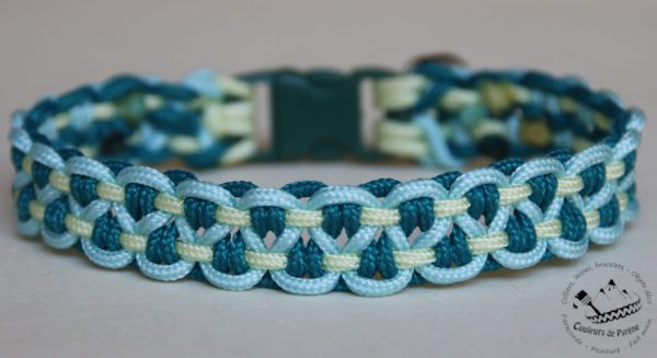 collier en paracorde fine pour petits chiens