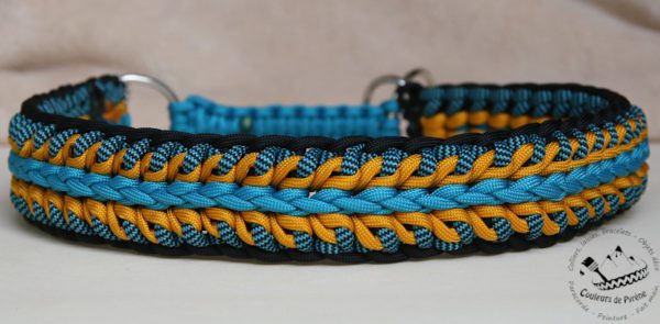 collier en paracorde pour très grand chien