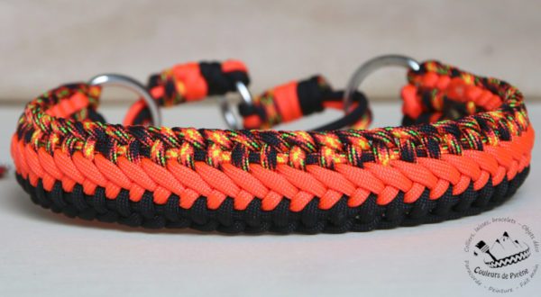 collier en paracorde pour chien