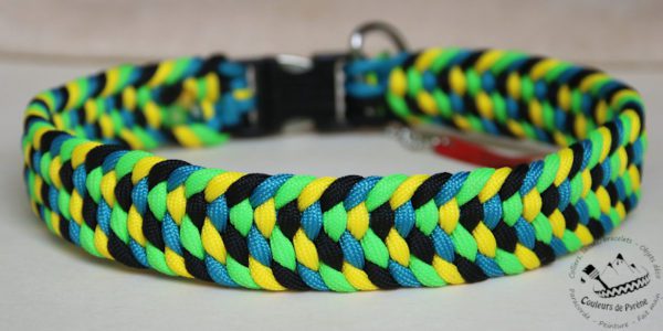 collier pour grand chien en paracorde