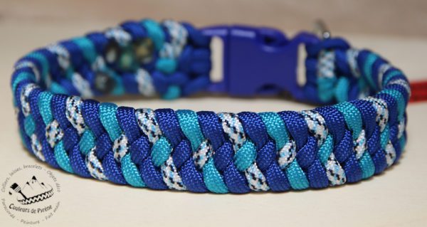 collier en paracorde pour chien