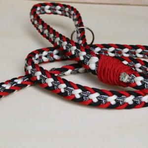 laisse en paracorde pour grand et moyen chien