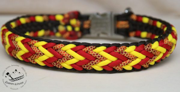 collier en paracorde pour chien