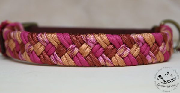 collier en paracorde pour chien