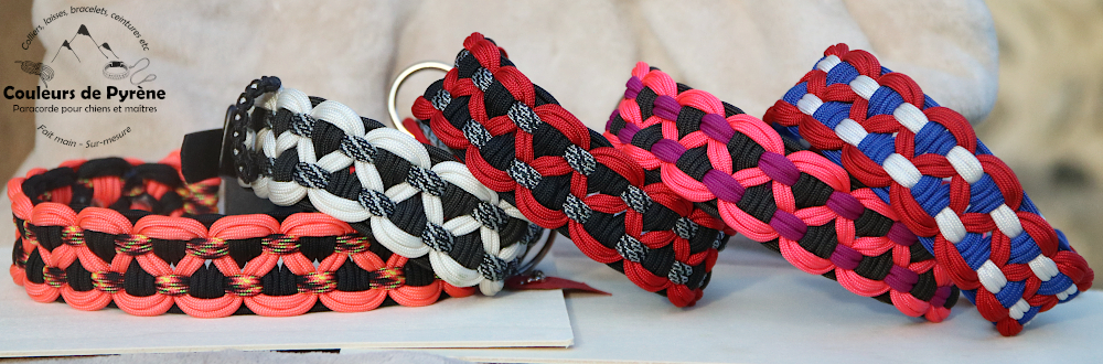 collier personnalisé en paracorde