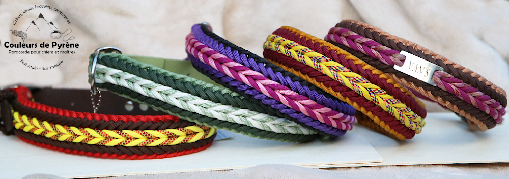 collier personnalisé en paracorde