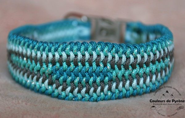 collier en paracorde fine pour lévrier