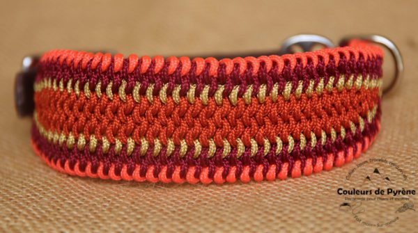 collier en paracorde fine pour lévrier