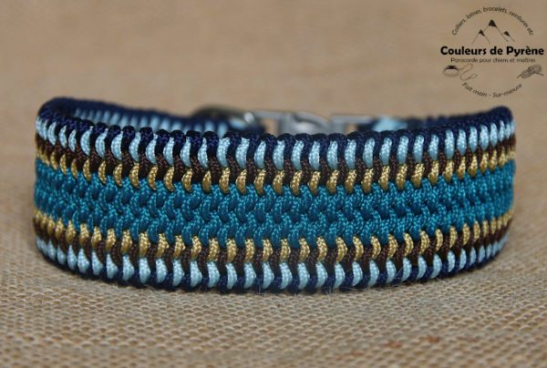 collier en paracorde fine pour lévrier