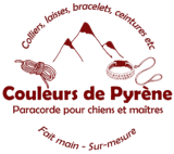 Couleurs de Pyrène : Paracorde pour chiens et maîtres