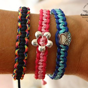 bracelet en paracorde fine