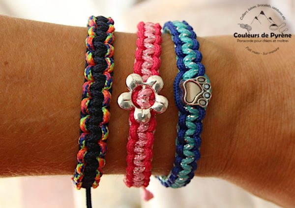 bracelet en paracorde fine